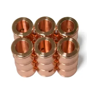 Customized CNC Turning Machining Connecting Tube Copper Parts