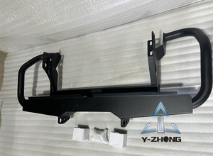 Pare-chocs arrière 4x4 Offroad Guard Steel Bull Bar pour FJ Cruiser Tacoma Prado Mazda BT50 Ssangyong Dodge <span class=keywords><strong>Ram</strong></span> <span class=keywords><strong>Ford</strong></span> Ranger <span class=keywords><strong>Raptor</strong></span> F150 - Product Image 3