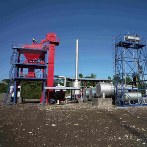 Ce Hot Sell LB700 Installation fixe de fabrication de bitume d'asphalte Station de mélange d'asphalte - Product Image 1