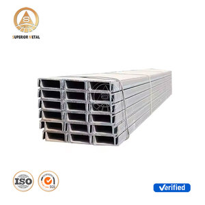 A36 Q235b Ss400 S235jr Koolstofconstructiestaal Profielen Gegalvaniseerd U Vorm Warm Gewalst U <span class=keywords><strong>C</strong></span> Sectie Gegalvaniseerd Kanaal Staal - Product Image 1