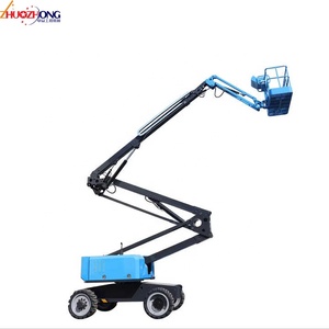 Recolector de cerezas autopropulsado diésel de 10 - 22m con brazo telescópico Plataforma DE TRABAJO elevadora de pluma articulada Skylift