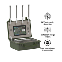 Système de détection de drones 900 MHz-5,8 GHz, détecteur FPV portable, suivi multi-cibles, télécommande, sécurité des drones, faible taux d'erreur d'alarme