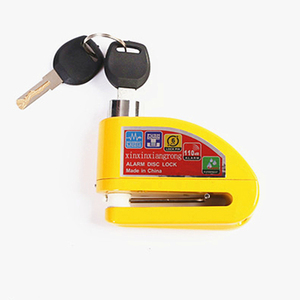 Système d'alarme étanche à haut décibel 110db pour motos vélo en acier Anti-vol alarme de vélo câble de frein à disque 110db alarmant - Product Image 3