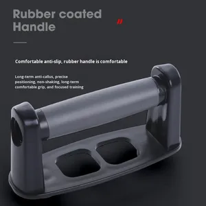 Tavola per Flessioni Pieghevole, Attrezzatura Fitness per Allenamento Muscolare del Petto, Corda Russa per Esercizi - Product Image 4