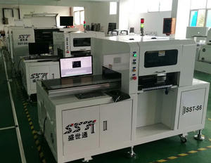 Máquina SMT SST-S6 <span class=keywords><strong>de</strong></span> 6 cabezales con LED, 25000CPH, máquina <span class=keywords><strong>de</strong></span> colocación visual, máquina <span class=keywords><strong>de</strong></span> selección y colocación SMT - Product Image 5