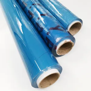 Termoform Pvc şeffaf levha fiyat kristal süper şeffaf yumuşak esnek plastik vinil rulo halinde Film ince laminasyon kaplama