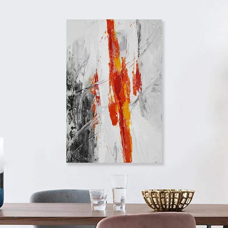 Custom-made Hand Painted Acrylic Wall Art Canvas Abstract Oil Painting Abstract Modern Canvas Printing Art Canvas Painting