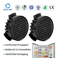 Filter Karbon Aktif Kulkas 41mm Kompatibel dengan Liebherr 9096342 Miele 10806820 Lemari Pendingin Anggur Bulat