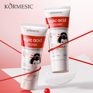 KORMESIC - Limpiador Facial Suave con Ácido Kójico y Colágeno, 100g, Control de Grasa, Antiacné, Marca Privada, Venta al Por Mayor - Product Image 1