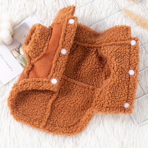 <span class=keywords><strong>Hot</strong></span> Selling Bontharnas Kleding Herfst Winterjas Hond Trekken Vest Kleding Huisdier Benodigdheden Pluizige Coltrui Hondenkleding - Product Image 4
