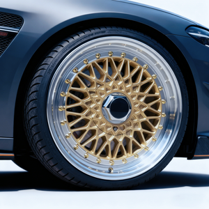 Rines Deportivos de Aleación <span class=keywords><strong>Haka</strong></span> HK80135 de 17, 18, 19 y 20 Pulgadas, Cóncavos y Profundos, para Mercedes, BMW y Audi, 5x112, Ajuste Perfecto - Product Image 2