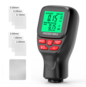HW300-MAX Auto Coating Diktemeter 0-2000um Auto Verf Film Dikte Tester Verf Dft Meet Meter Digitale Achtergrondverlichting - Product Image 2