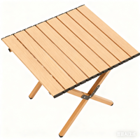 Table pliante moderne en acier inoxydable au design tendance - Durable, légère, portable, 2 places, pour pique-nique, plage, voyage