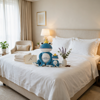 Peluche personnalisée Grenouille Prince, Mascotte d'hôtel, Animal en peluche avec logo brodé, Fabricant de peluches sur mesure, Vente en gros de peluches douces pour enfants