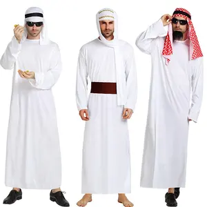 Arabische Sjeik Midden-Oosten Halloween Kostuum Volwassen Arabische Man Kostuum