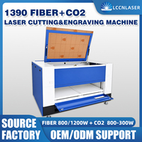 Machine à laser CO2 à fibre LCCNLASER, longue durée de vie, processeur professionnel pour métaux et non-métaux, 1390, acier inoxydable