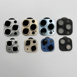 Protezione dell'obiettivo della <span class=keywords><strong>fotocamera</strong></span> in vetro temperato per <span class=keywords><strong>iPhone</strong></span> <span class=keywords><strong>13</strong></span> Pro Max copertura completa del telefono protezione della <span class=keywords><strong>fotocamera</strong></span> posteriore copertura completa - Product Image 2