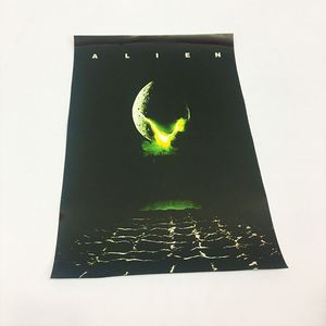 High Quality Custom Cheap Digital Printing Poster Pictures Wholesale Advertising Adhesive Bond Paper Big Size Business Wall - Product Image 2