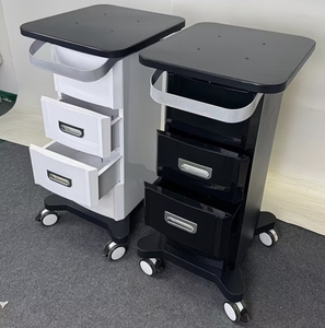 Beauty salon countertop instrument cart storage rack high-grade base <b>tool</b> cart health center chassis housing - Product Image 4