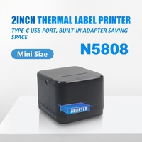 Impresora de Etiquetas Térmicas NORGEE N5808 de 58 mm con SDK, USB+LAN+/WiFi en Stock - 1 Año de Garantía