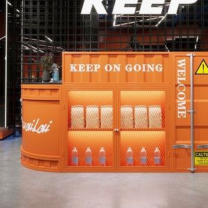 Industriële Wind Bar Kassa IJzer Commercieel meubilair Sportschool Melktheewinkel Restaurant Creatieve hoek Receptie - Product Image 2