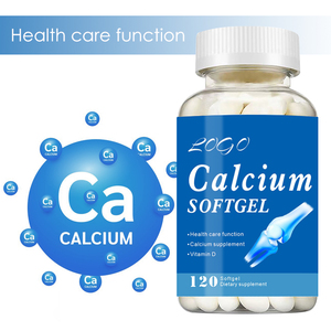 Cápsulas de Gel Suave de Calcio y Vitamina D3 de Marca Privada para Adultos y Adolescentes, Apoyo para la Densidad Ósea - Product Image 2