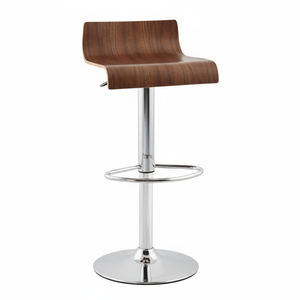 Tabouret de bar noir - Product Image 1