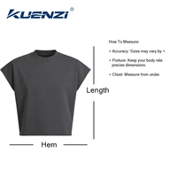 T-shirt pour femme Kuenzi, personnalisé avec logo, col rond, manches courtes, 100% coton, 280GSM, coupe ample, épaules tombantes