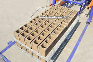 QT8-15自动空心砌块机砖生产线建筑砌块机非常适合非洲和西班牙 - Product Image 5