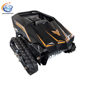 Robot Tagliaerba Wireless con Cingoli Flessibili Adattabili a <span class=keywords><strong>Terreni</strong></span> Difficili, Pendenze di Ville Montane e Giardini - Product Image 1