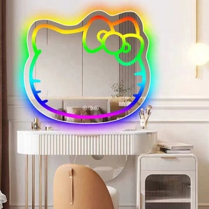 Tốt Nhất Bán Hiện Đại Hallo Kitty <span class=keywords><strong>LED</strong></span> Phòng Tắm Gương Đầy Màu Sắc Đèn Cảm Ứng Thông Minh Điều Khiển Chuyển Đổi Độc Quyền Cho Khách Sạn Kitty - Product Image 4