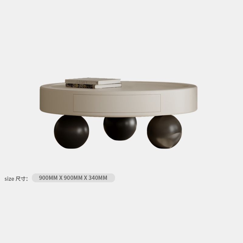 [Mesa de centro muñeco de nieve 90]