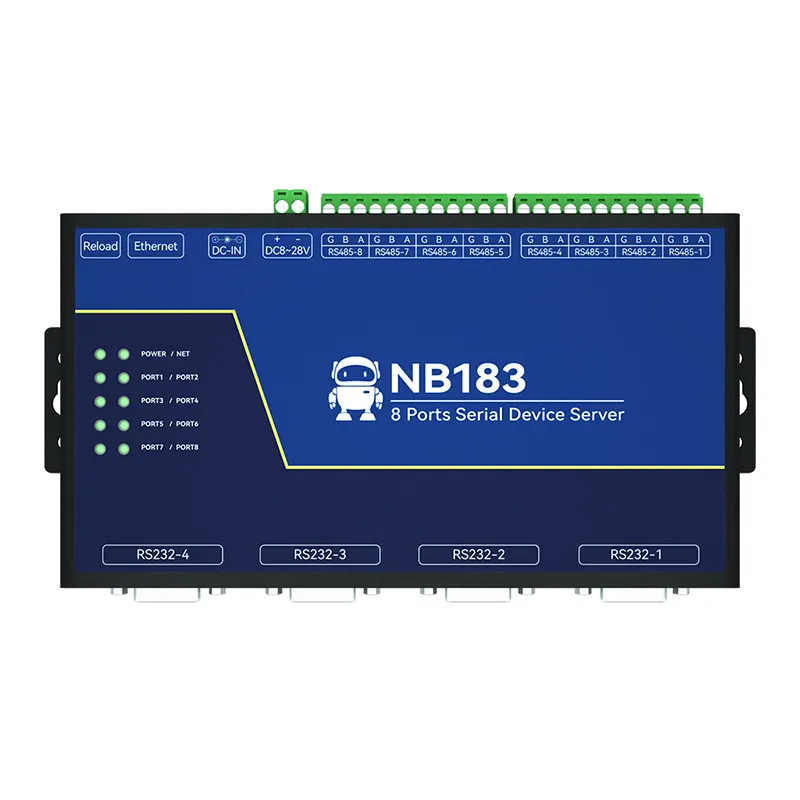 Ebyte NB183 Support TCP/UDP/MQTT/HTTP Serial port to Ethernet Modbus conversion rs232 rs485 to ethernet converter