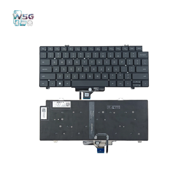 SZ-Wisbuild Replacement Laptop LED Backlit Plastic Keyboard for Latitude 5430 P137G 5420 7420 7520 New