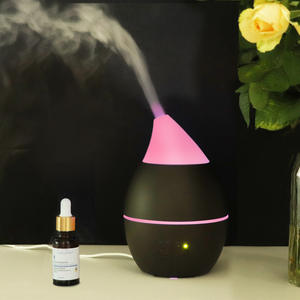 Difusor de Aroma YX-070, Humidificador Ultrasónico de 300 ml, Diseño de Grano de Madera, Difusor de Aceites Esenciales para Uso en el Hogar y la Oficina - Product Image 2