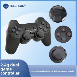 คอนโทรลเลอร์เกมไร้สาย 24G รุ่น 706W พร้อมมอเตอร์สั่นสะเทือน ไจโรสโคป 6 แกน สั่นสะเทือนคู่ สำหรับ Android TV พีซี กล่องรับสัญญาณ - Product Image 4