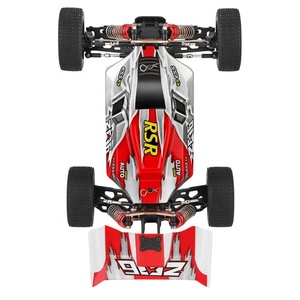 Wltoys 144001 1:14 2.4G 4WD 60 km/H veicolo da corsa in metallo in lega giocattoli radiocomandati elettrici veloci ad alta velocità RC Car 4 x4 Buggy Truck - Product Image 5