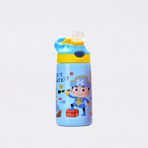 Botella de Agua Infantil <span class=keywords><strong>Contigo</strong></span> Autospout de 400 ml, Libre de BPA, Doble Pared, Termo Infantil de Acero Inoxidable con Aislamiento al Vacío y Pajita - Product Image 3