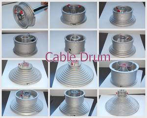 Tambour de câble en aluminium pour porte de <span class=keywords><strong>garage</strong></span> <span class=keywords><strong>Vl</strong></span> de 18 po/quincaillerie pour porte de <span class=keywords><strong>garage</strong></span> - Product Image 5