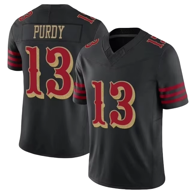 13 Brock Purdy Black