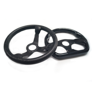 Volant de voiture en fibre de carbone personnalisé en usine, très demandé pour tous types de voitures de course - Product Image 1