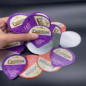 יריעות אלומיניום עמידות בחום למכירה חמה לאטימת צנצנות מזון לחיות מחמד רטובות לשמירה על טריות לאורך זמן ואטימה מאובטחת - Product Image 3