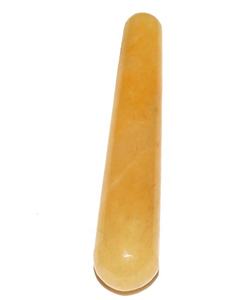 Punto de masaje suave de cuarzo dorado y exportador de piedras semipreciosas - Product Image 1