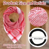 Conjunto de pañuelo musulmán-árabe de gran venta para hombres de Dubái, Arabia Saudita y Oriente Medio