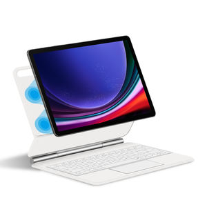 Funda con Teclado Bluetooth Retroiluminado JUNCHI 2026 para <span class=keywords><strong>Samsung</strong></span> <span class=keywords><strong>Tab</strong></span> <span class=keywords><strong>S7</strong></span> S8 Plus 12.4 con Panel Táctil y Adsorción Magnética - Product Image 4