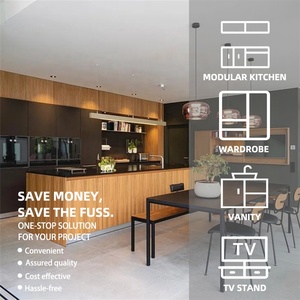 Sistema di Armadietti da Cucina Personalizzati con Dispensa Nascosta, Garage per Elettrodomestici, Bar Caffè, Contenitore Estraibile e <span class=keywords><strong>Mobile</strong></span> <span class=keywords><strong>Forno</strong></span> Integrato - Product Image 5