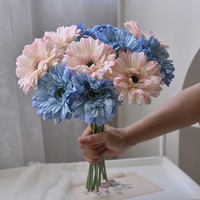 Bunga Sutra Artifisial Gerbera Daisy Grosir, Promo! Untuk Buket Pengantin, Dekorasi Pernikahan, Hiasan Tengah Meja, Ruang Tamu