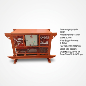 Kwongyip Industrial ArchitectureEngineering Agriculture Three-Cylinder Plunger Pump Motor 45BA High Pressure Capable Conveying - Product Image 1