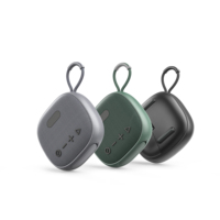 2024 nuevo gancho Altavoz Bluetooth con auriculares TWS redondo Mini asistente de voz negro gran oferta molde privado UE EE. UU. Gran oferta