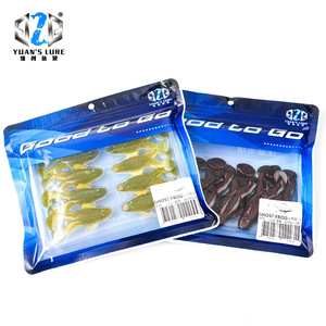 Señuelo de pesca Yuan's Lure Mini Ghost Frog, cebo blando flotante de 3.7g, 5.1g, 9.2g para pesca de lubina en agua dulce - Product Image 3